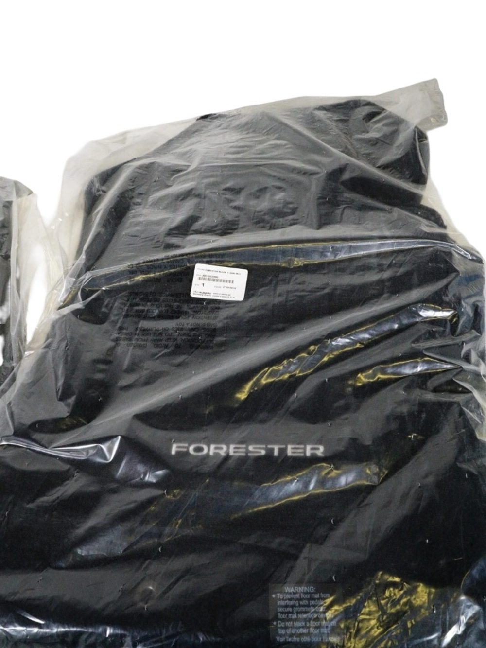 Subaru Forester Carpeted Floor Mats - Standard Part Number: J501SSJ000 New OEM